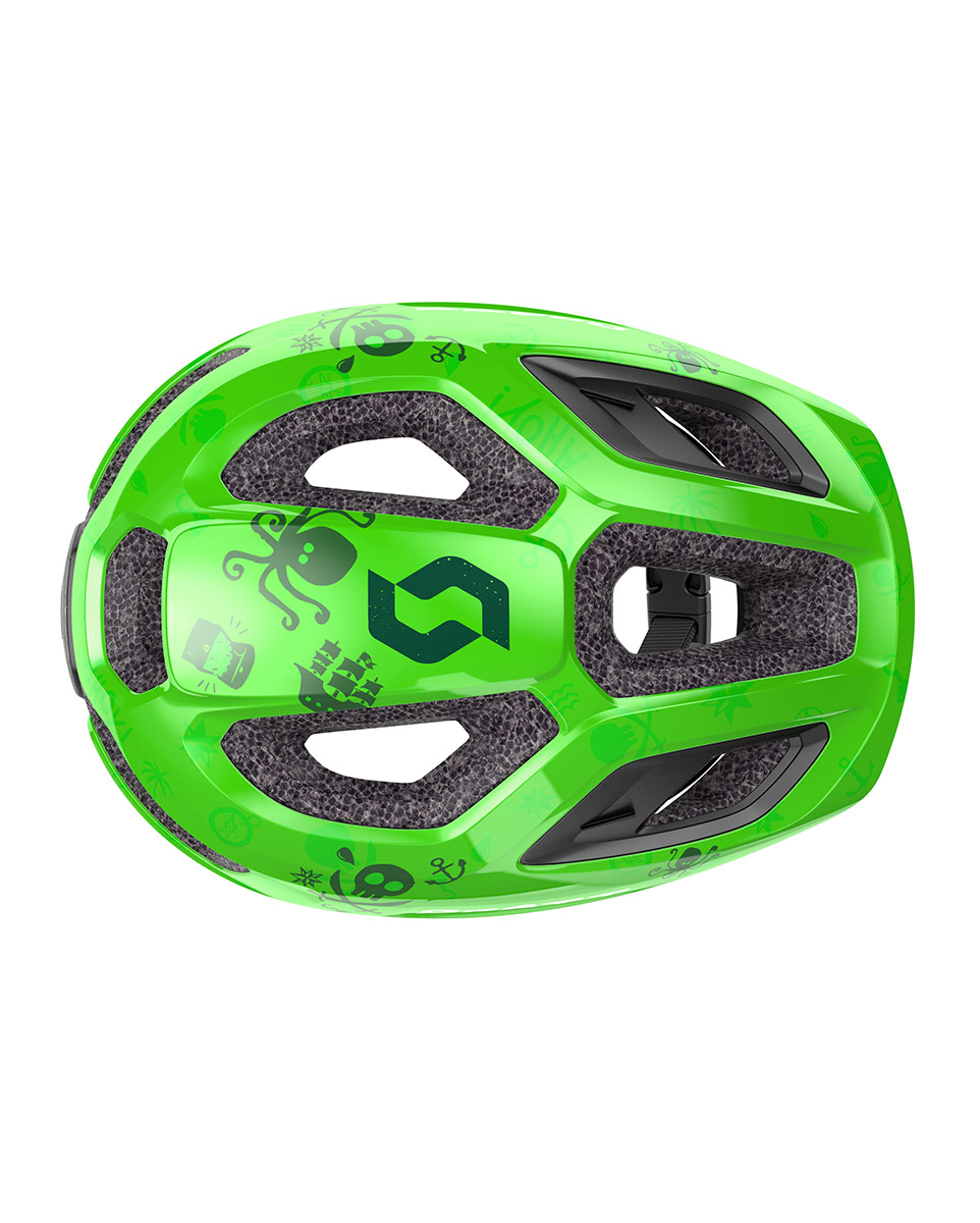 Casque VTT/loisir Enfant SPUNTO KID Vert Fluo