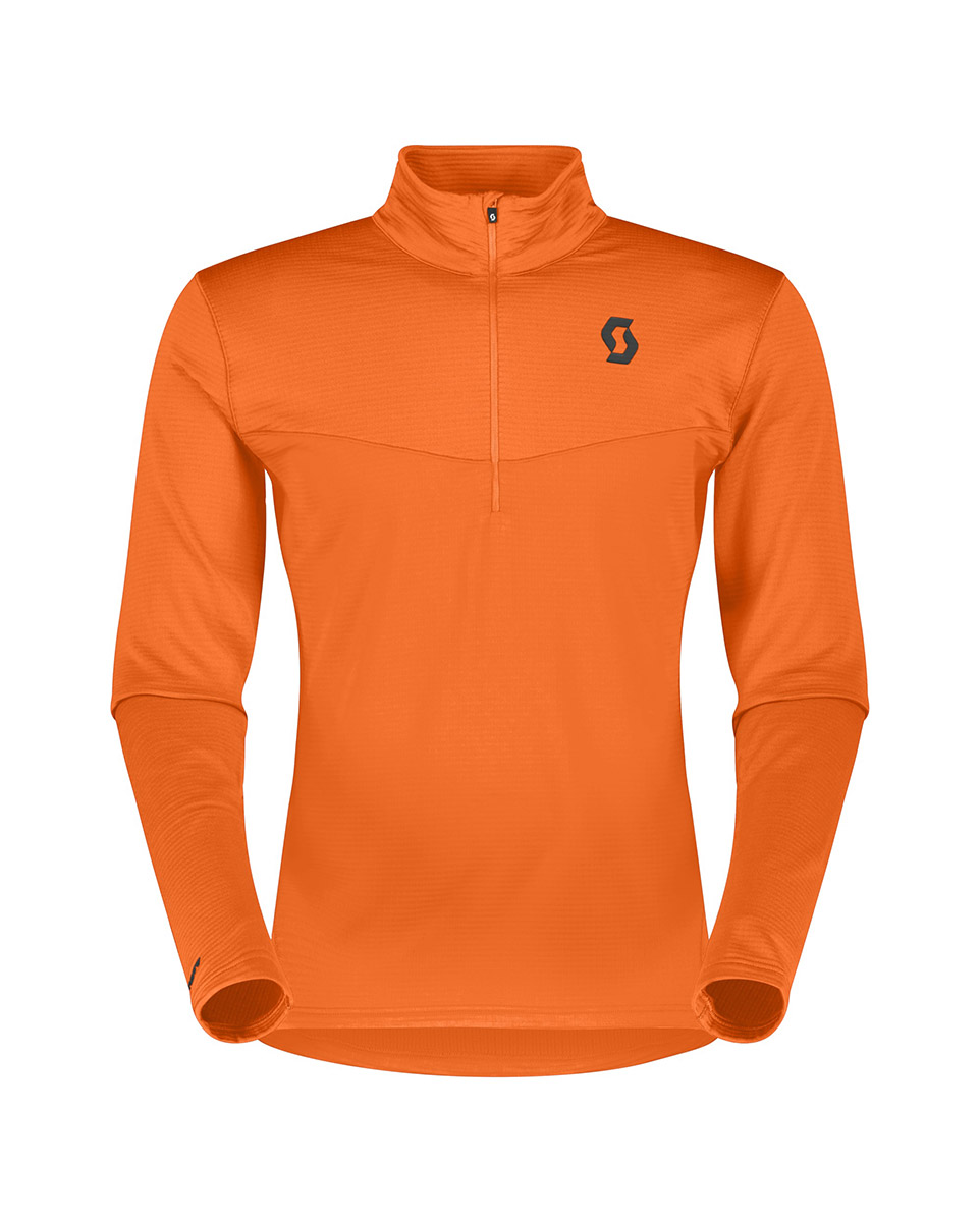 Sweat polaire Homme DEFINED LIGHT PULLOVER Orange